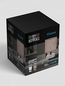 Настольная лампа декоративная Rivoli Eleanor Б0057270