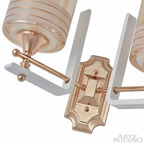 Бра Arte Milano Florentia-6087 306087/2W Wh/Gd