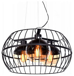Подвесная люстра LUMINA DECO Optis LDP 11765-3 BK