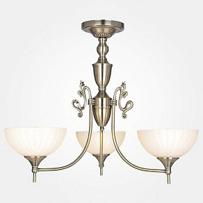 Люстра на штанге Eurosvet 60053 60053/3 античная бронза
