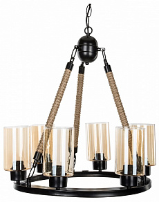 Подвесная люстра TopLight Ada TL1634R-06BK