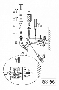 Бра Globo Yale 56447-2