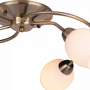 Потолочная люстра Arte Lamp Silvana A4033PL-4AB