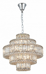 Подвесная люстра Newport 8450 8459+6/C chrome