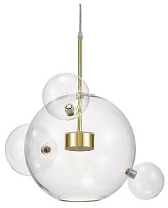 Подвесной светильник LUMINA DECO Neroni LDP 6016-3+1 GD