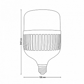 Лампа светодиодная Volpe  E27 80Вт 6500K UL-00006796