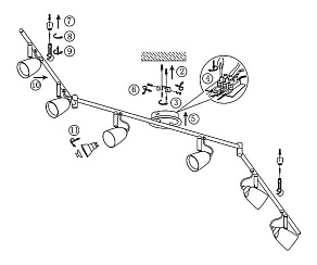 Спот Globo Tamas 57604-6