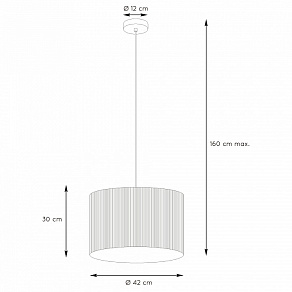 Подвесной светильник Lucide Magius 03429/42/30