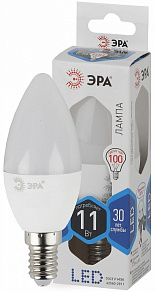 Лампа светодиодная Эра Стандарт E14 11Вт 4000K LED B35-11W-840-E14