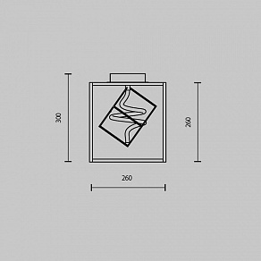 Накладной светильник Maytoni Membrane MOD345CL-L9BS3K