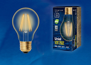 Лампа светодиодная Uniel Vintage E27 6Вт K UL-00002355