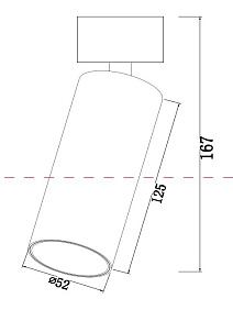 Накладной светильник Maytoni Focus LED C055CL-L12W4K