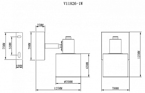 Спот Moderli Malet V11826-1W