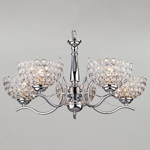 Подвесная люстра Eurosvet Mirage 30119/5 хром