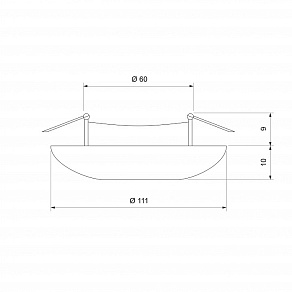 Встраиваемый светильник Elektrostandard 2220 a041527