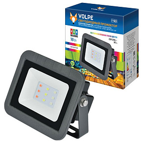 Светильник на штанге Volpe ULF-Q511 ULF-Q511 10W/RGB IP65 220-240В BLACK картон