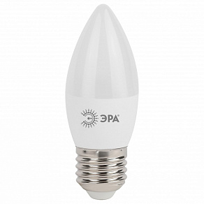 Лампа светодиодная Эра Стандарт E27 7Вт 6000K LED B35-7W-860-E27
