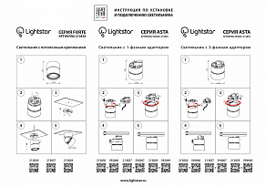 Светильник на штанге Lightstar Forte Muro LED 213830