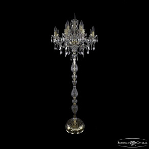 Торшер Bohemia Ivele Crystal 1415 1415T1/8+4/200-165 G
