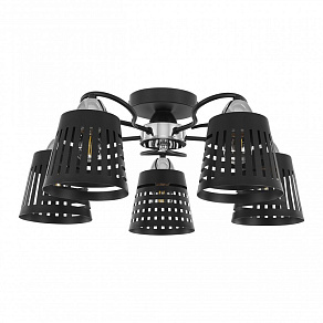 Потолочная люстра Arte Milano AMALFI-328207 328207/5 BK.CR