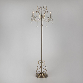 Торшер Eurosvet Ernin 12505/3F античная бронза Strotskis