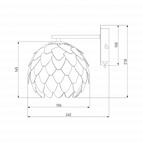 Бра Bogate's Cedro 304