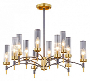 Люстра на штанге ILLUMICO BRASS TUBO IL5177-6+6PLS-29 BRASS TUBO