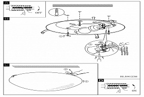 Накладной светильник Eglo ПРОМО Mars 91236