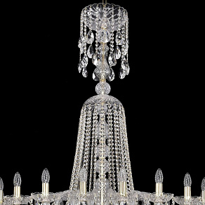 Подвесная люстра Bohemia Ivele Crystal 1402 1402/20/400/XL-140/G