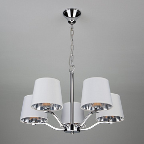 Подвесная люстра Eurosvet Felicia 70073/5 хром