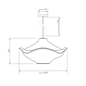 Подвесной светильник Covali  VH-29979