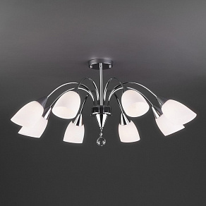 Люстра на штанге Eurosvet Ellene 30149/8 хром