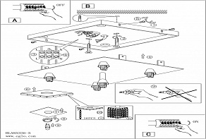 Накладной светильник Eglo ПРОМО Pyton Gold 97721