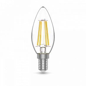 Набор ламп светодиодных Gauss Basic Filament E14 5.5Вт 2700K 1031116T