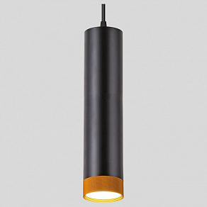 Подвесной светильник Eurosvet Tony 50164/1 LED черный/золото