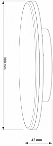 Накладной светильник Deko-Light Mensae Rund 348072