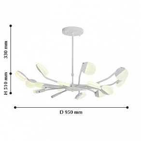 Подвесная люстра Favourite Mense 2264-16P