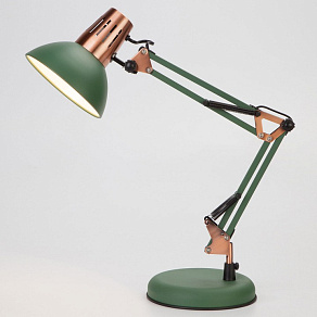 Настольная лампа офисная Eurosvet Worker 01034/1 зеленый
