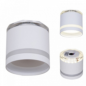 Накладной светильник Reluce  53001-9.5-001LD GX53+LED3W WT