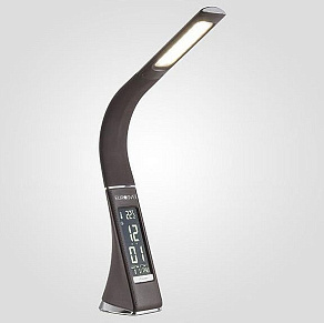 Настольная лампа офисная Eurosvet 90202 90202/1 коричневый