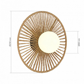 Накладной светильник EVOLUCE LOOM SLE6022-601-01