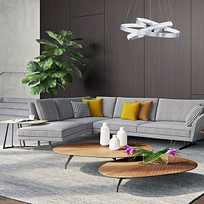 Подвесной светильник Eurosvet Posh 90176/3 хром 80W