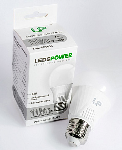 Лампа светодиодная LEDS POWER A60 E27 11Вт 4000K 006635