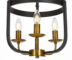 Подвесная люстра LUMINA DECO Berling LDP 8024-3 BK+MD