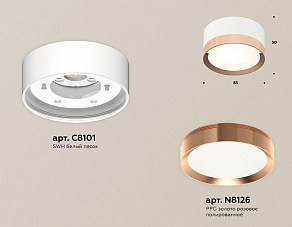 Накладной светильник Ambrella XS XS8101006