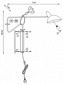 Бра Lightstar Loft 765647