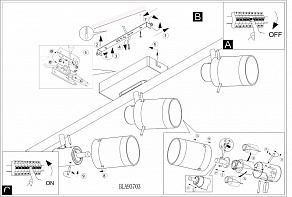 Спот Eglo Orvieto 1 93703
