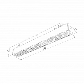 Встраиваемый светильник Elektrostandard Slim Magnetic 85530/01