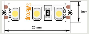Лента светодиодная SWG SWG3120 00-00019160
