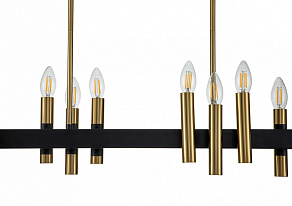 Люстра на штанге Indigo Cero 13009/16PL Black